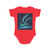 Celestial Aurora Dance - Short Sleeve Baby Bodysuit
