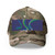 Celestial Aurora Dance - Closed-Back Structured Cap (Embroidery)