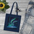Celestial Aurora Dance - Organic Cotton Tote Bag
