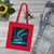 Celestial Aurora Dance - Organic Cotton Tote Bag