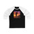 Peak Performance Rush - Unisex 3\4 Sleeve Baseball Tee