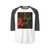 Mediterranean Garden Feast - Unisex Three-Quarter Sleeve Raglan Shirt