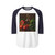 Mediterranean Garden Feast - Unisex Three-Quarter Sleeve Raglan Shirt