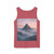 Misty Mountain Dawn - Unisex Garment-Dyed Tank Top