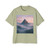 Misty Mountain Dawn - Men's Heavy Oversized Tee