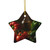 Mediterranean Garden Feast - Decorative Ceramic Ornaments, Double-Sided (1pc, 3pcs, 5pcs, 10pcs)