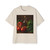 Mediterranean Garden Feast - Men's Heavy Oversized Tee