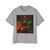 Mediterranean Garden Feast - Men's Heavy Oversized Tee