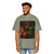 Mediterranean Garden Feast - Men's Heavy Oversized Tee