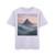 Misty Mountain Dawn - Men's Acid Washed Heavy Oversize Tee