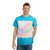 Fluid Wave Symphony - Tie-Dye Tee, Cyclone