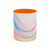 Fluid Wave Symphony - Accent Coffee Mug (11, 15oz)