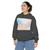 Fluid Wave Symphony - Unisex Garment-Dyed Hoodie
