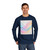 Fluid Wave Symphony - Unisex Crew Sweatshirt