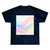 Fluid Wave Symphony - Unisex Tie Dye Cotton Tee