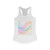 Fluid Wave Symphony - Women's Ideal Racerback Tank