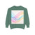 Fluid Wave Symphony - Unisex Garment-Dyed Sweatshirt