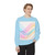 Fluid Wave Symphony - Unisex Garment-Dyed Sweatshirt