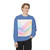 Fluid Wave Symphony - Unisex Garment-Dyed Sweatshirt