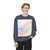 Fluid Wave Symphony - Unisex Garment-Dyed Sweatshirt