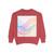 Fluid Wave Symphony - Unisex Garment-Dyed Sweatshirt
