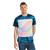 Fluid Wave Symphony - Tie-Dye Tee, Crystal