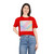 Fluid Wave Symphony - Women's Crop Tee