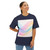 Fluid Wave Symphony - Unisex Oversized Boxy Tee