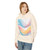 Fluid Wave Symphony - Unisex Lightweight Hooded Sweatshirt
