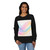 Fluid Wave Symphony - Unisex French Terry Raglan Crewneck