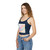 Fluid Wave Symphony - Women's Spaghetti Strap Tank Top