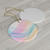 Fluid Wave Symphony - Ceramic Ornament, 1-Pack