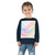 Fluid Wave Symphony - Toddler Long Sleeve Tee