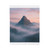 Misty Mountain Dawn - Velveteen Plush Blanket