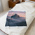 Misty Mountain Dawn - Velveteen Plush Blanket