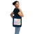 Fluid Wave Symphony - Organic Canvas Tote Bag