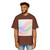 Fluid Wave Symphony - Men's Heavy Oversized Tee