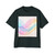 Fluid Wave Symphony - Men's Heavy Oversized Tee