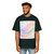Fluid Wave Symphony - Men's Heavy Oversized Tee