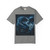 Azure Storm Serpent - Unisex Garment-Dyed T-shirt