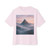 Misty Mountain Dawn - Unisex Oversized Boxy Tee