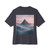 Misty Mountain Dawn - Unisex Oversized Boxy Tee