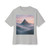 Misty Mountain Dawn - Unisex Oversized Boxy Tee
