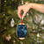 Azure Storm Serpent - Wooden Ornaments