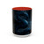 Azure Storm Serpent - Accent Coffee Mug (11, 15oz)