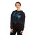 Azure Storm Serpent - Women’s Cropped Hooded Sweatshirt
