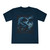 Azure Storm Serpent - Unisex Classic Crewneck T-Shirt