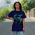 Azure Storm Serpent - Single Jersey T-shirt