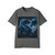 Azure Storm Serpent - Men's Raglan T-Shirt