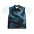 Azure Storm Serpent - Unisex Football Jersey (AOP)